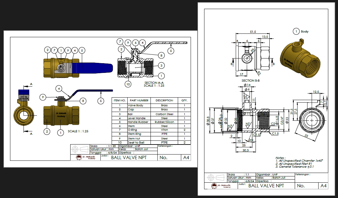 Desain Ball Valve slide 2