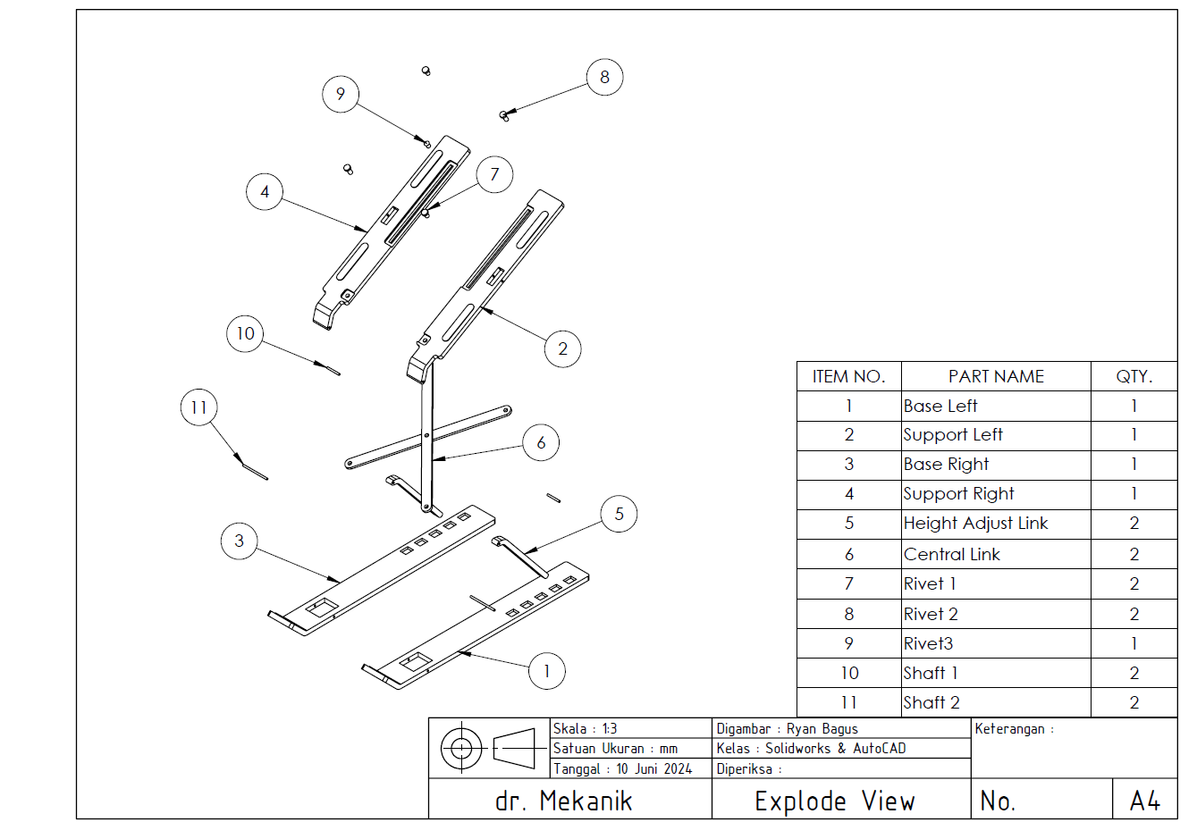 Ergonomic Laptop Stand slide 3
