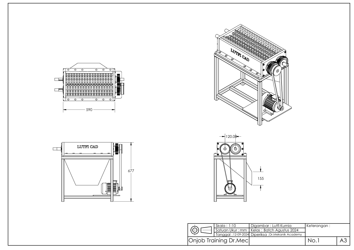 Mesin Pencacah Plastik slide 3