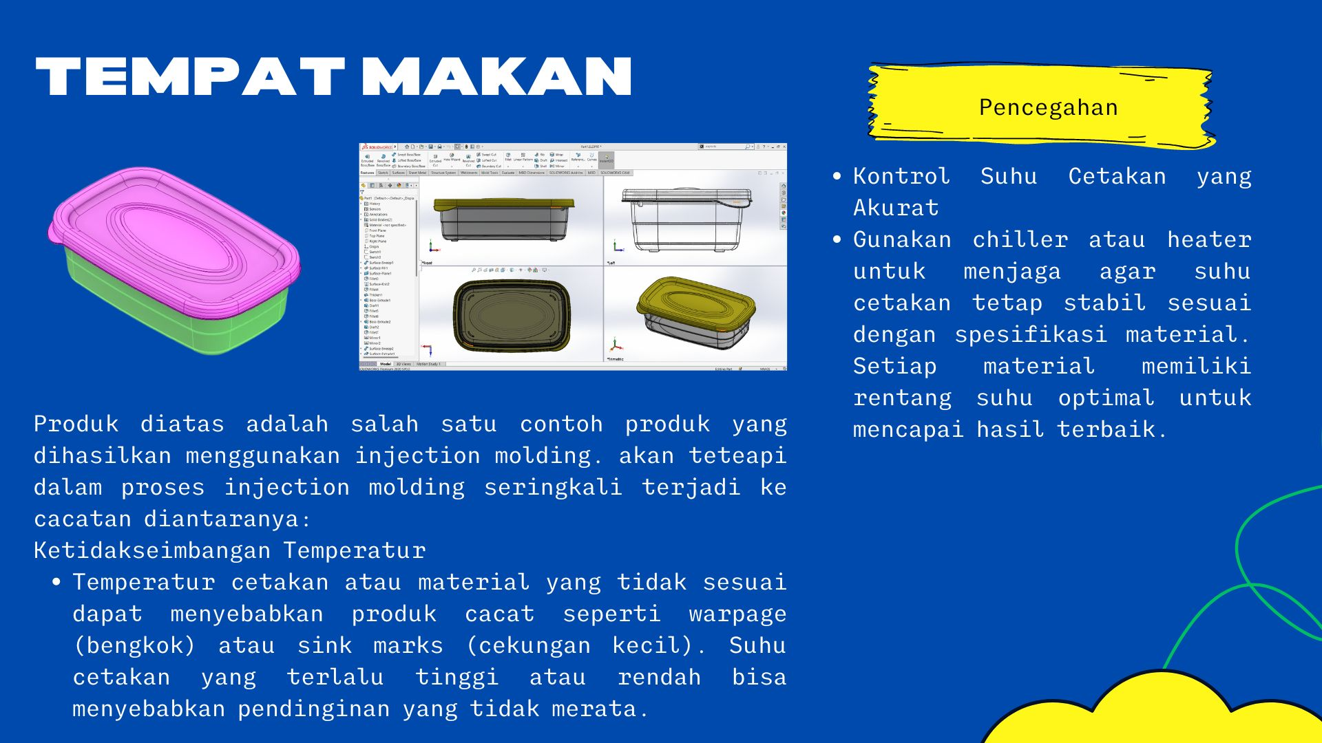 Analisis Produk Cacat Injection Molding slide 1