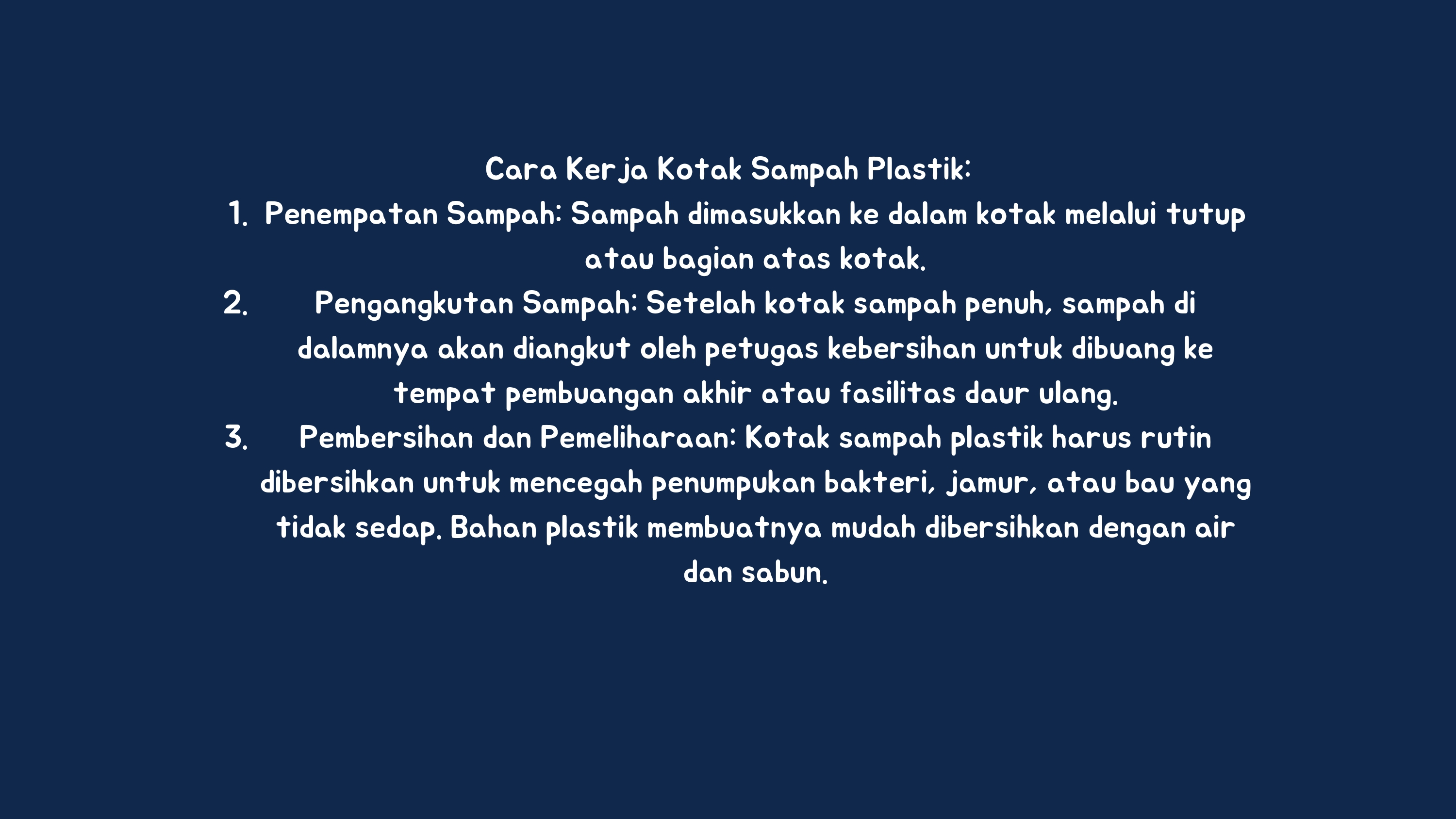 Design Kotak Sampah Plastik Menggunakan Solid Work slide 3