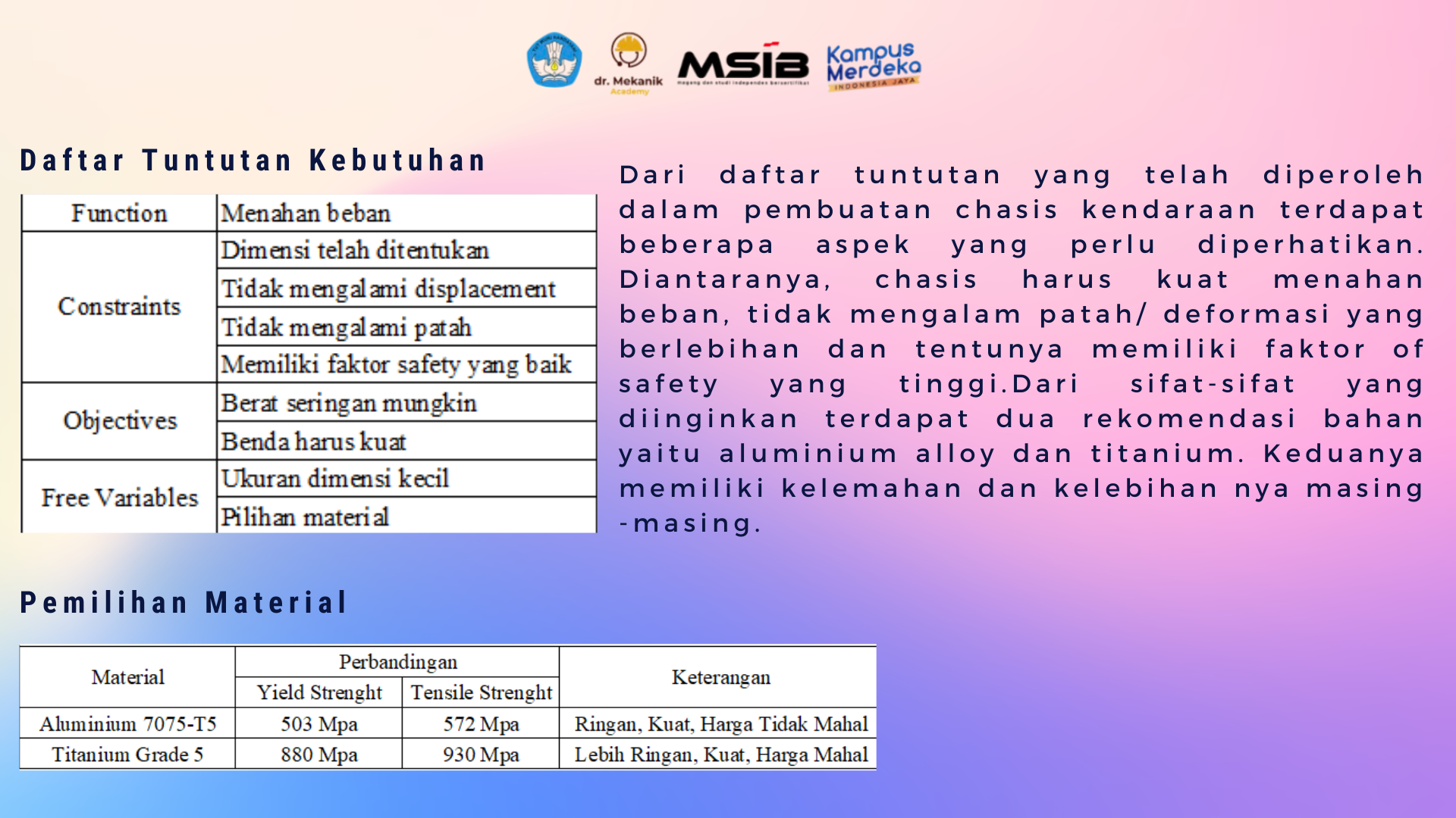 First slide