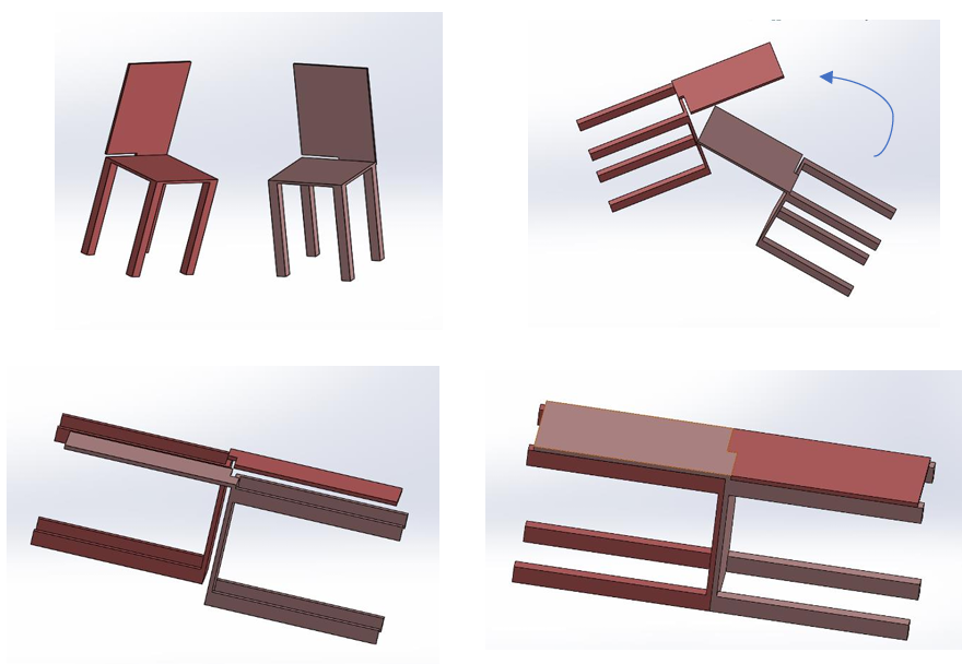 Design Sederhana Bangku Multifungsi  slide 2