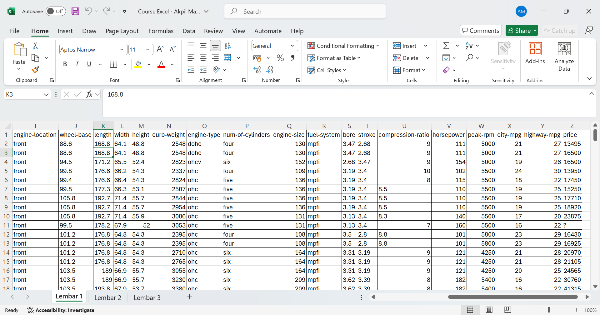 Analisis Data Otomotif slide 3