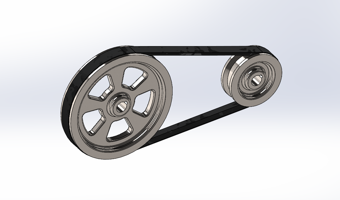 DESIGN PULLEY & BELT MENGGUNAKAN SOLIDWORK 2022 slide 1