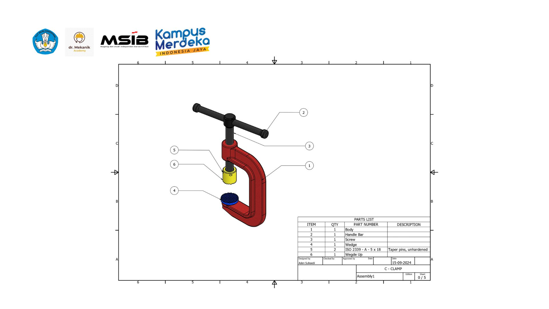 Design C-Clamp slide 1