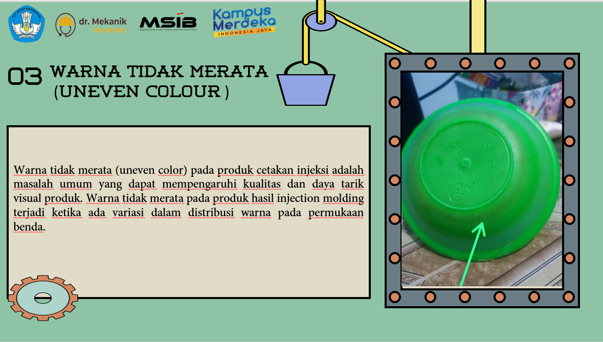 ANALISIS PRODUK CACAT PADA INJECTION MOLDING slide 3