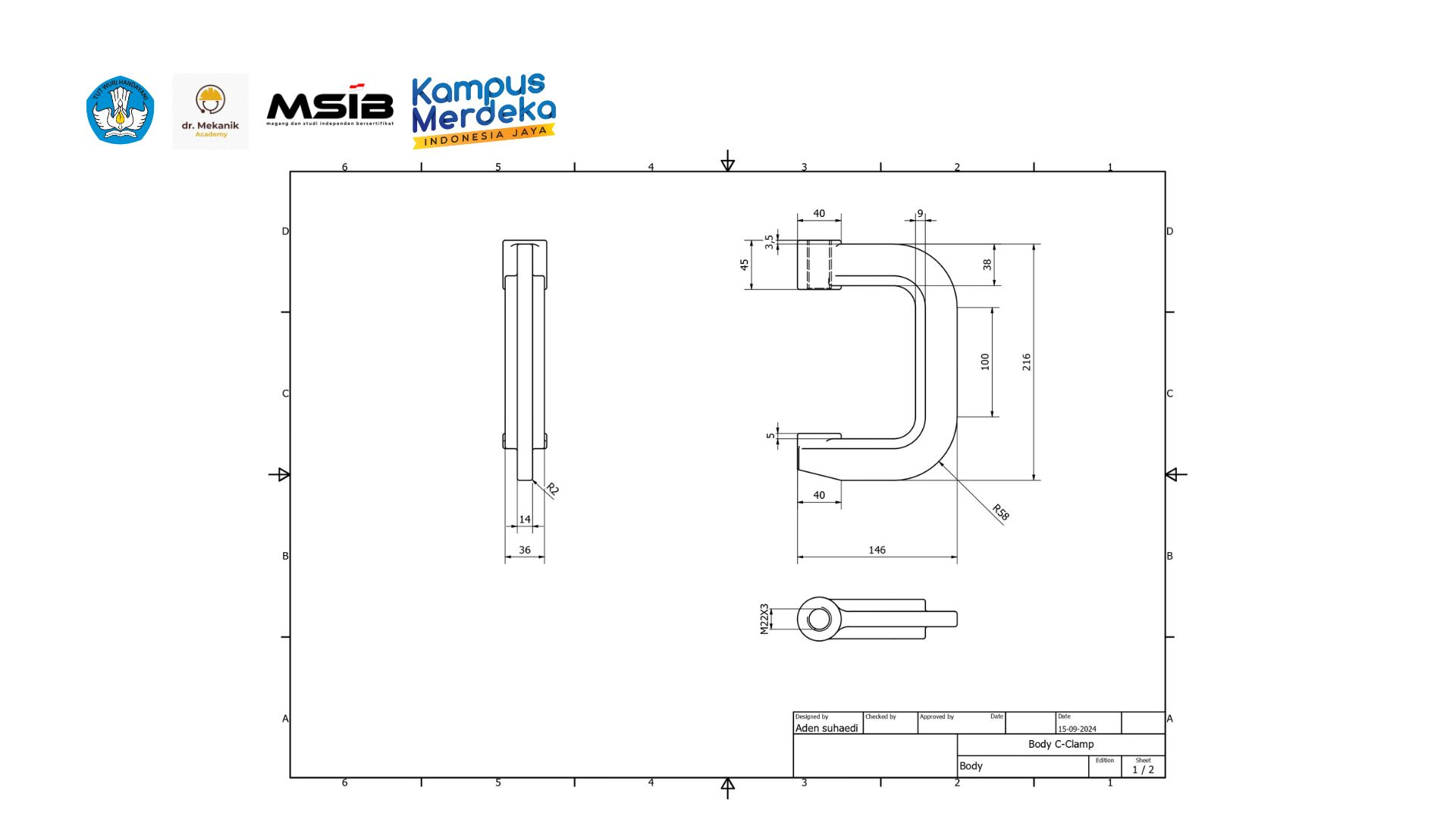 Design C-Clamp slide 2