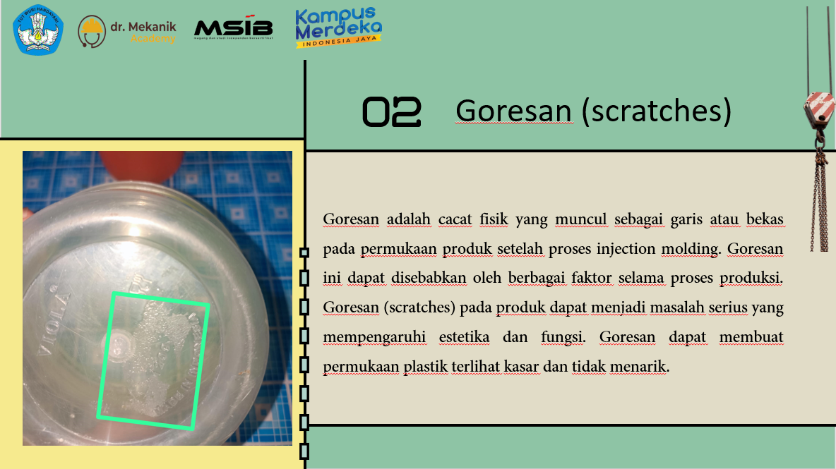 ANALISIS PRODUK CACAT PADA INJECTION MOLDING slide 2
