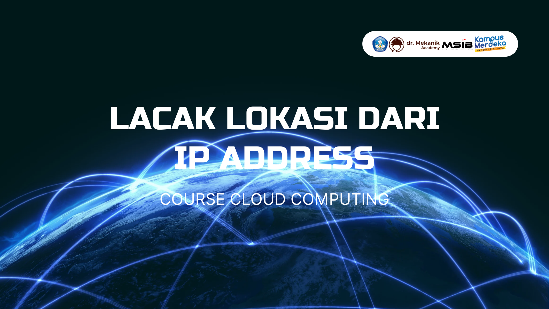 LACAK LOKASI DARI IP ADDRESS slide 1