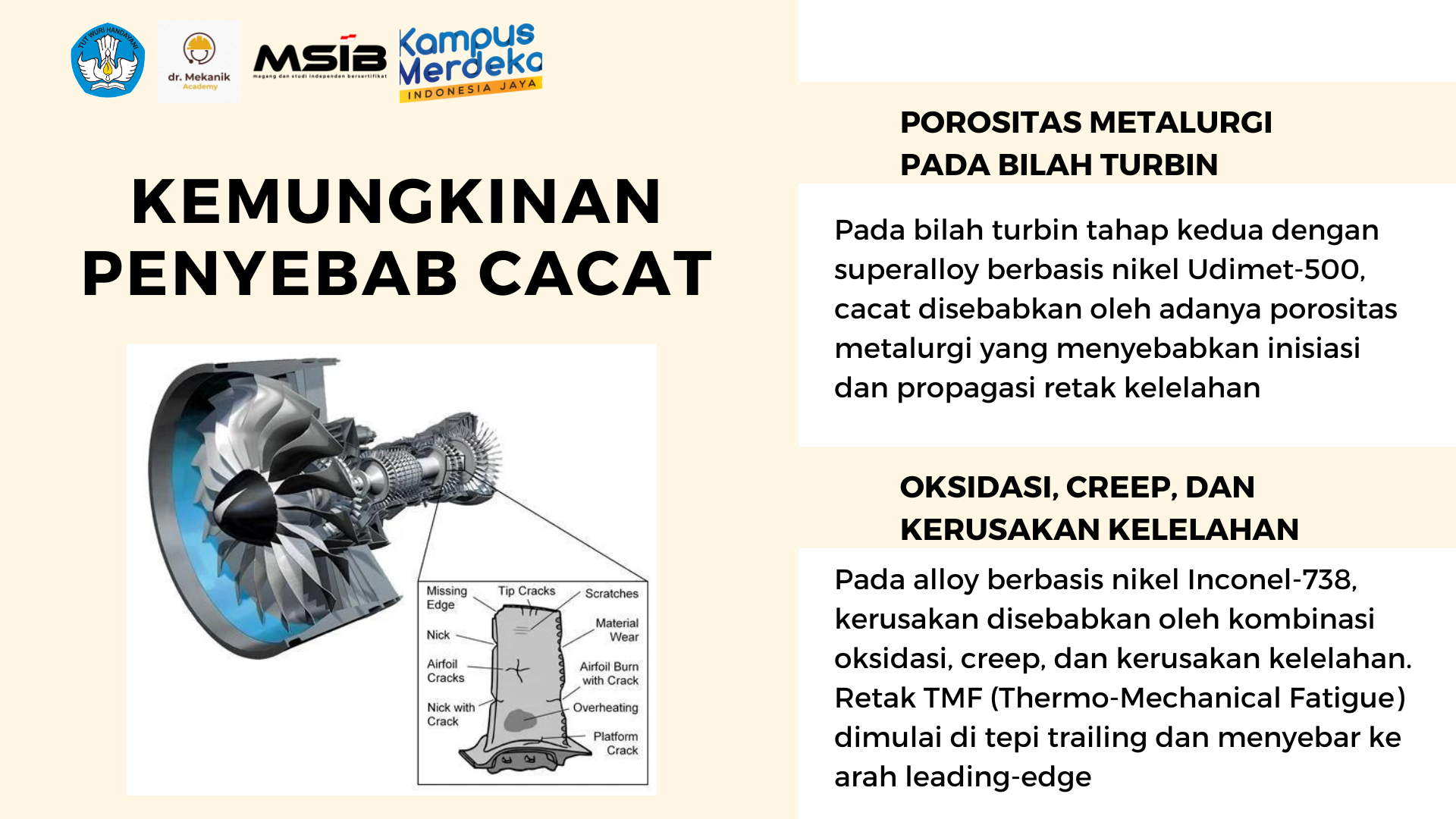 REVIEW JURNAL ANALISIS KEGAGALAN TURBIN PESAWAT slide 3