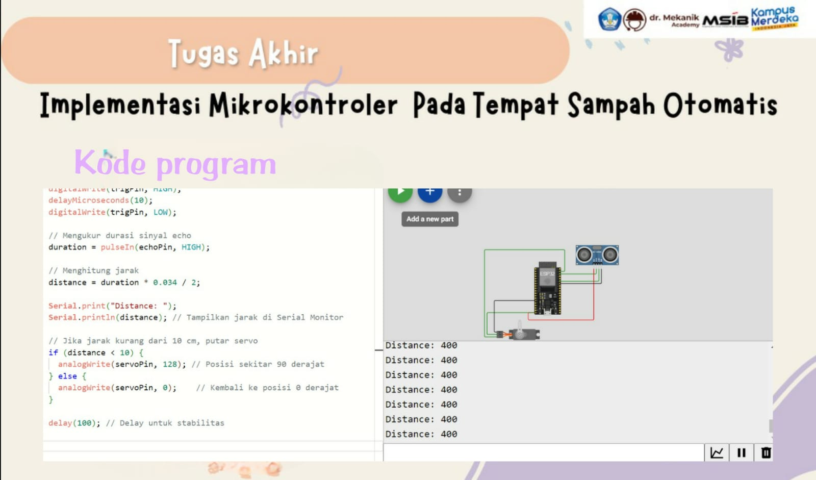 First slide