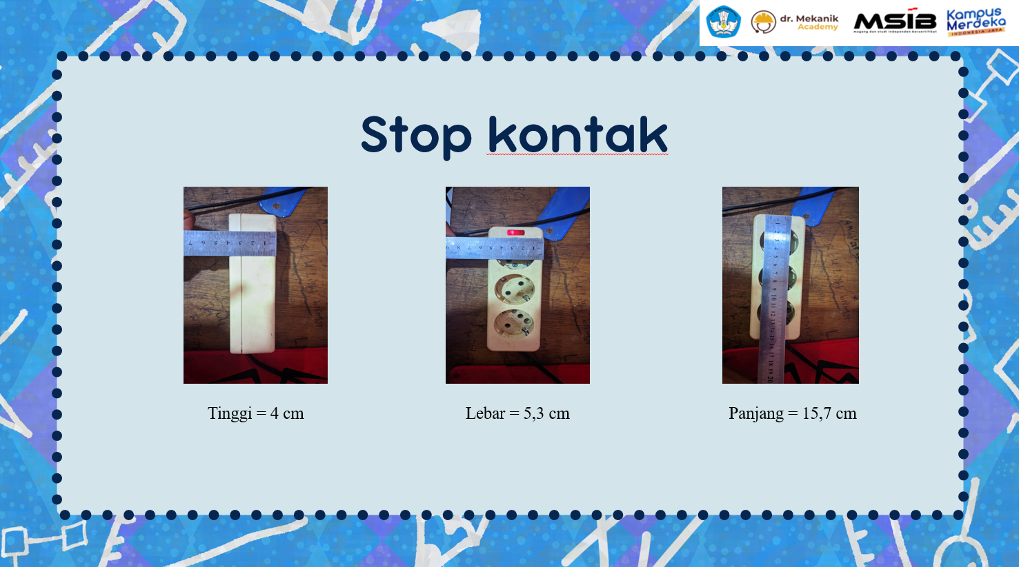 Pengukuran Benda Atau Produk Disekitar slide 2