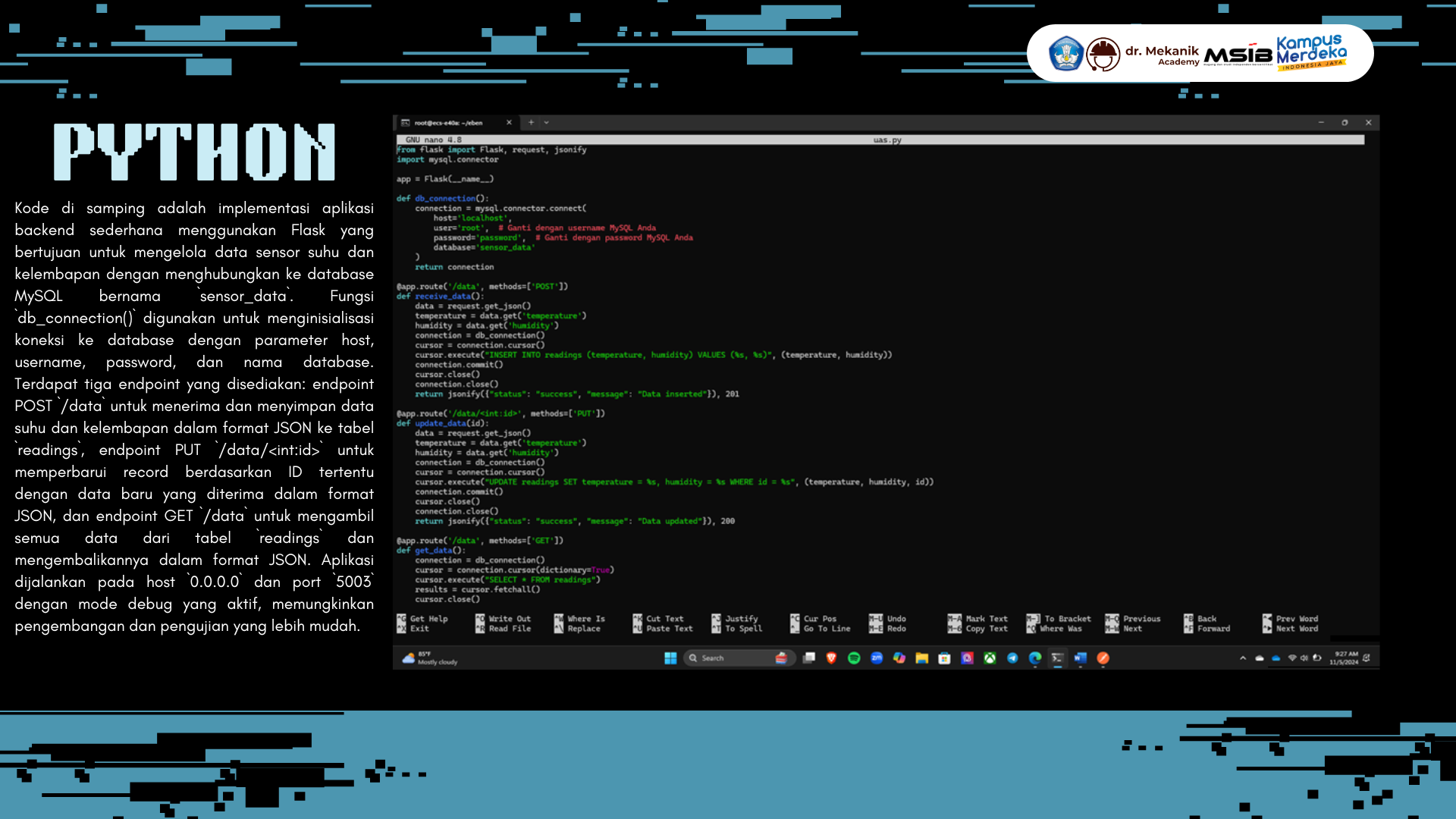 INTEGRASI BACKEND DAN FRONTEND UNTUK OLAH DATA slide 3