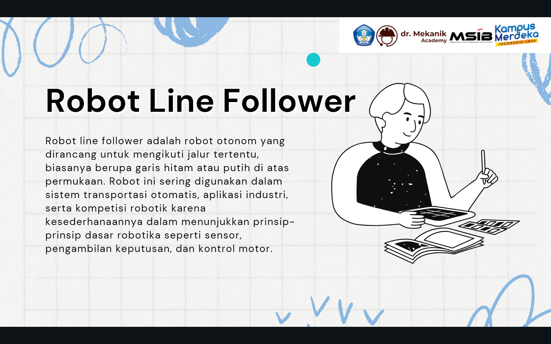 Perakitan Robot Line Follower slide 1