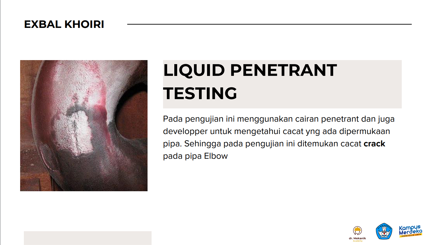 Analisis Kegagalan pipa Elbow pada Furnace slide 3