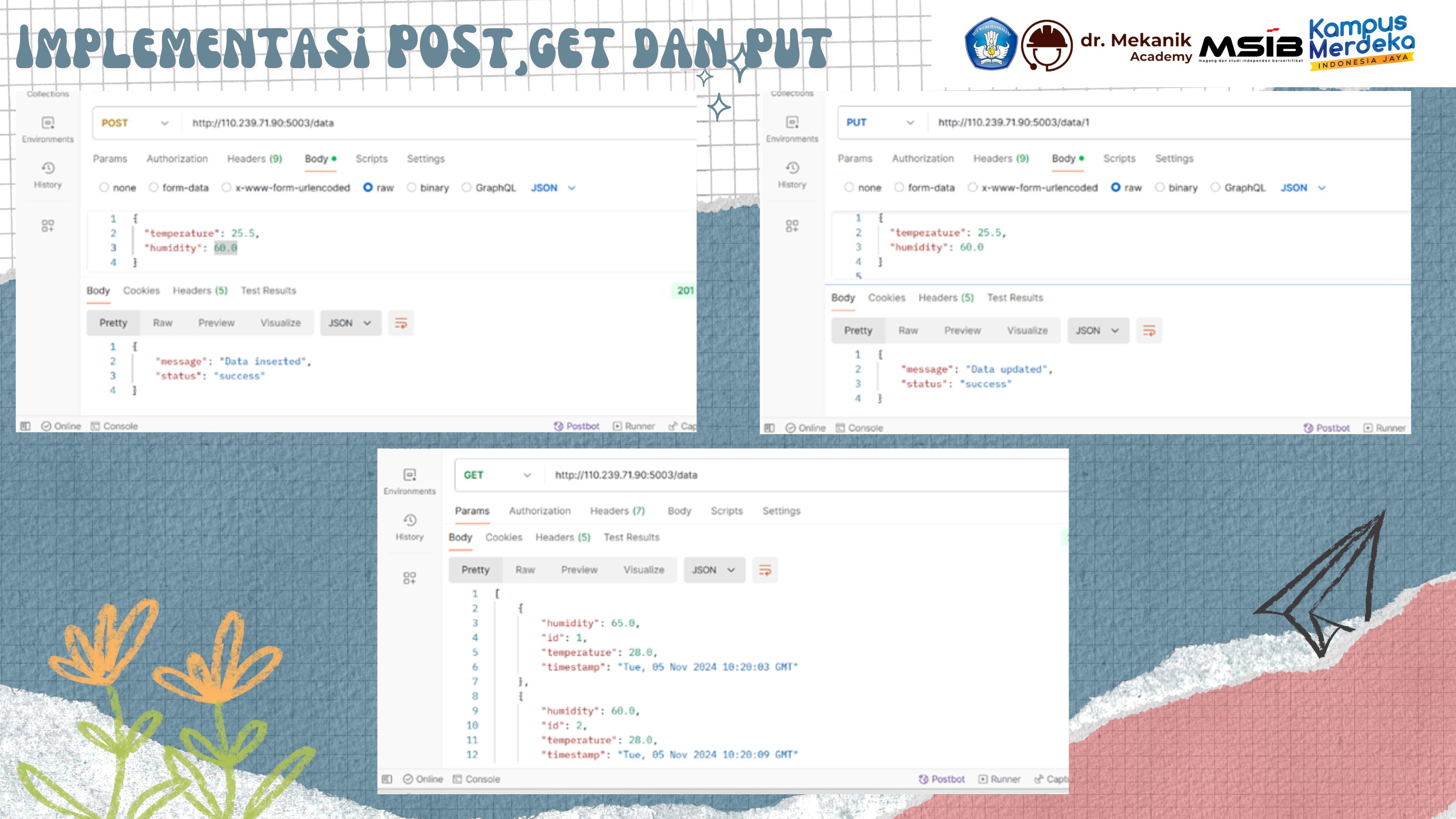 Integrasi Aplikasi Backend Python Flask dengan IoT slide 3
