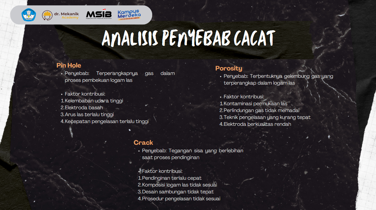 Analisa Kegagalan Hasil Pengelasan Pipa Dengan NDT slide 3