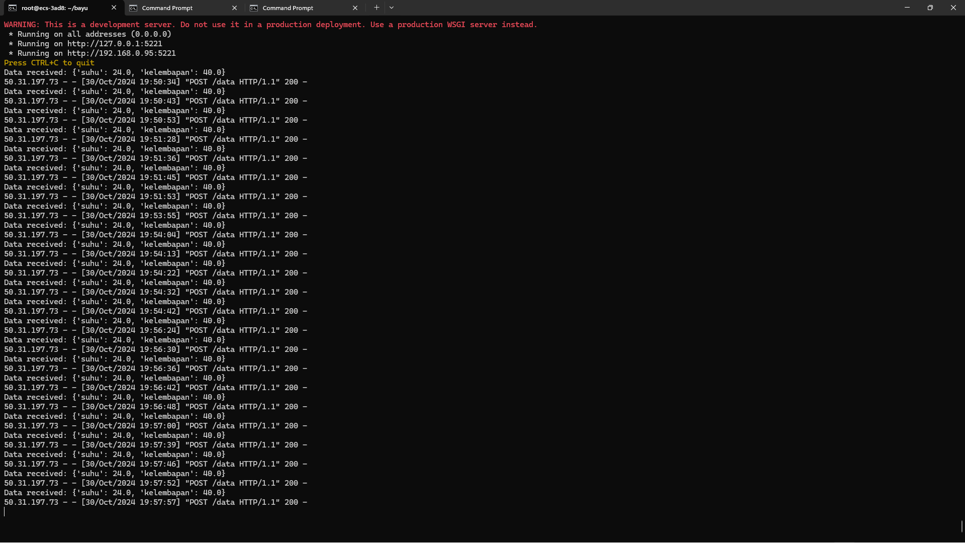 Integrasi Frontend Wokwi dengan  Backend MySQL slide 3