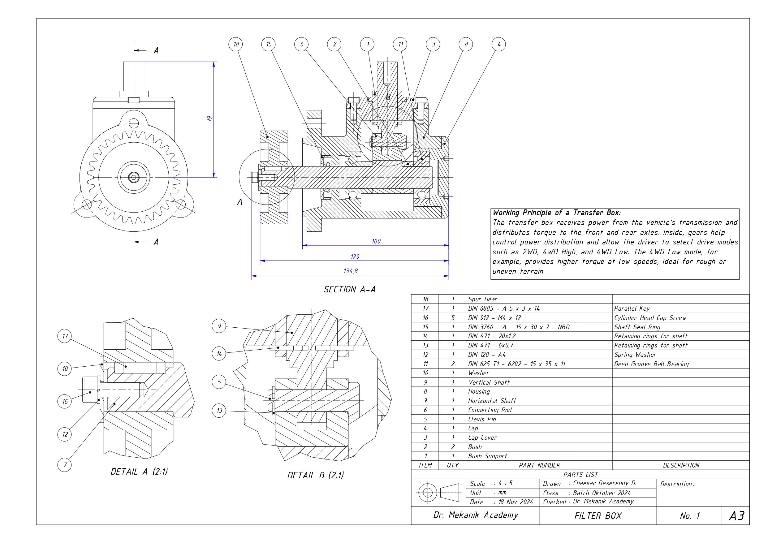 TRANSFER BOX slide 1