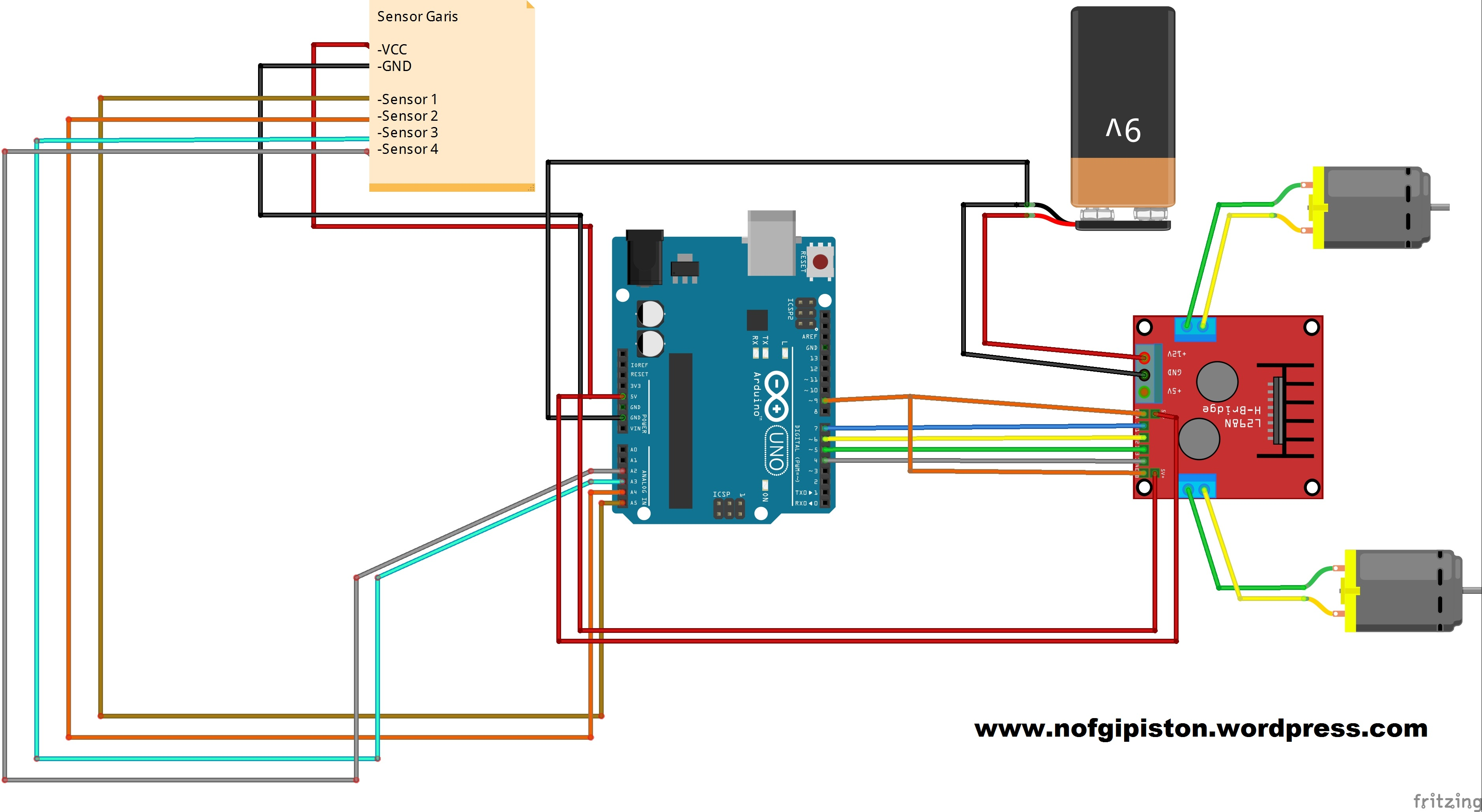 Robotic Line Follower Robot slide 1
