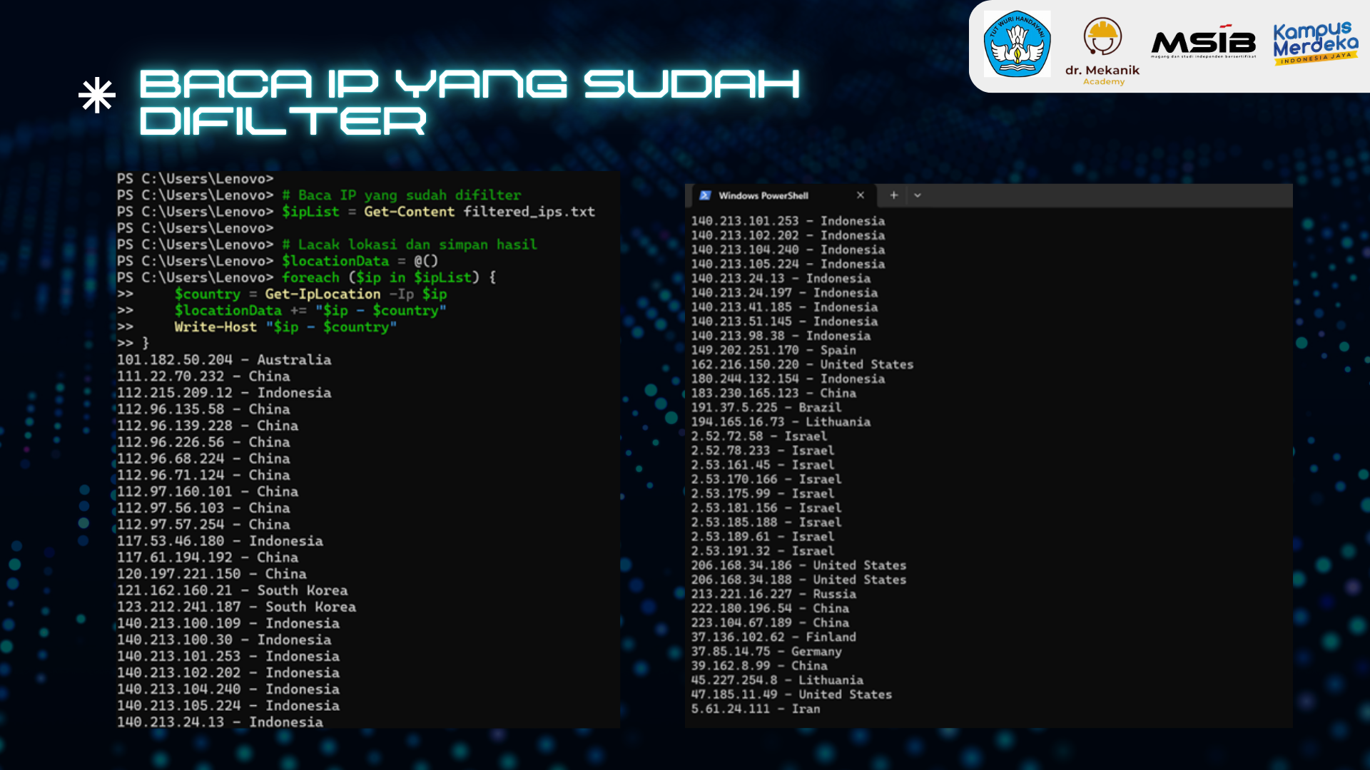 Analisis Log SSH untuk Identifikasi Alamat IP slide 2