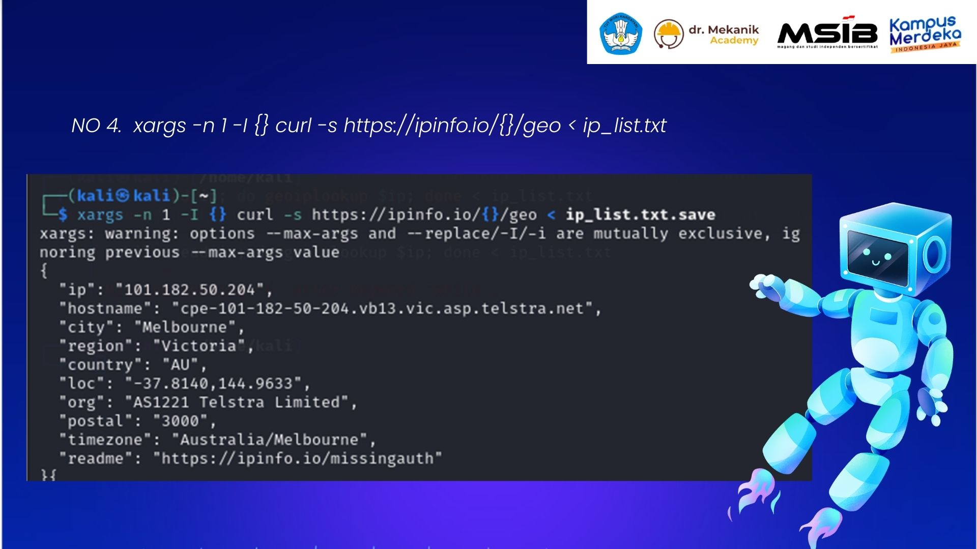 IP Location Tracking with GeoIP slide 2