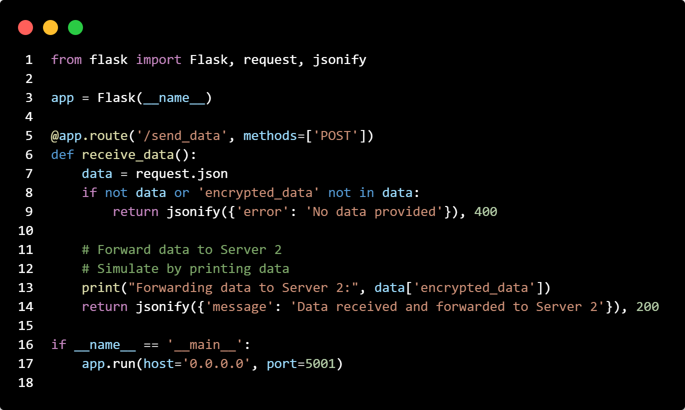 Keamanan Data dengan AES dan API pada 3 Server slide 1