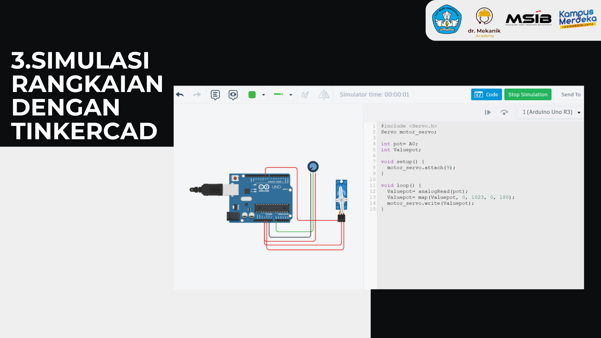 First slide