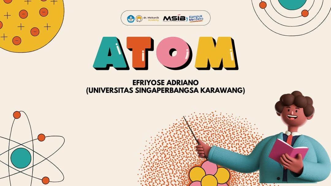 TEORI ATOM DAN PERKEMBANGANNYA slide 1