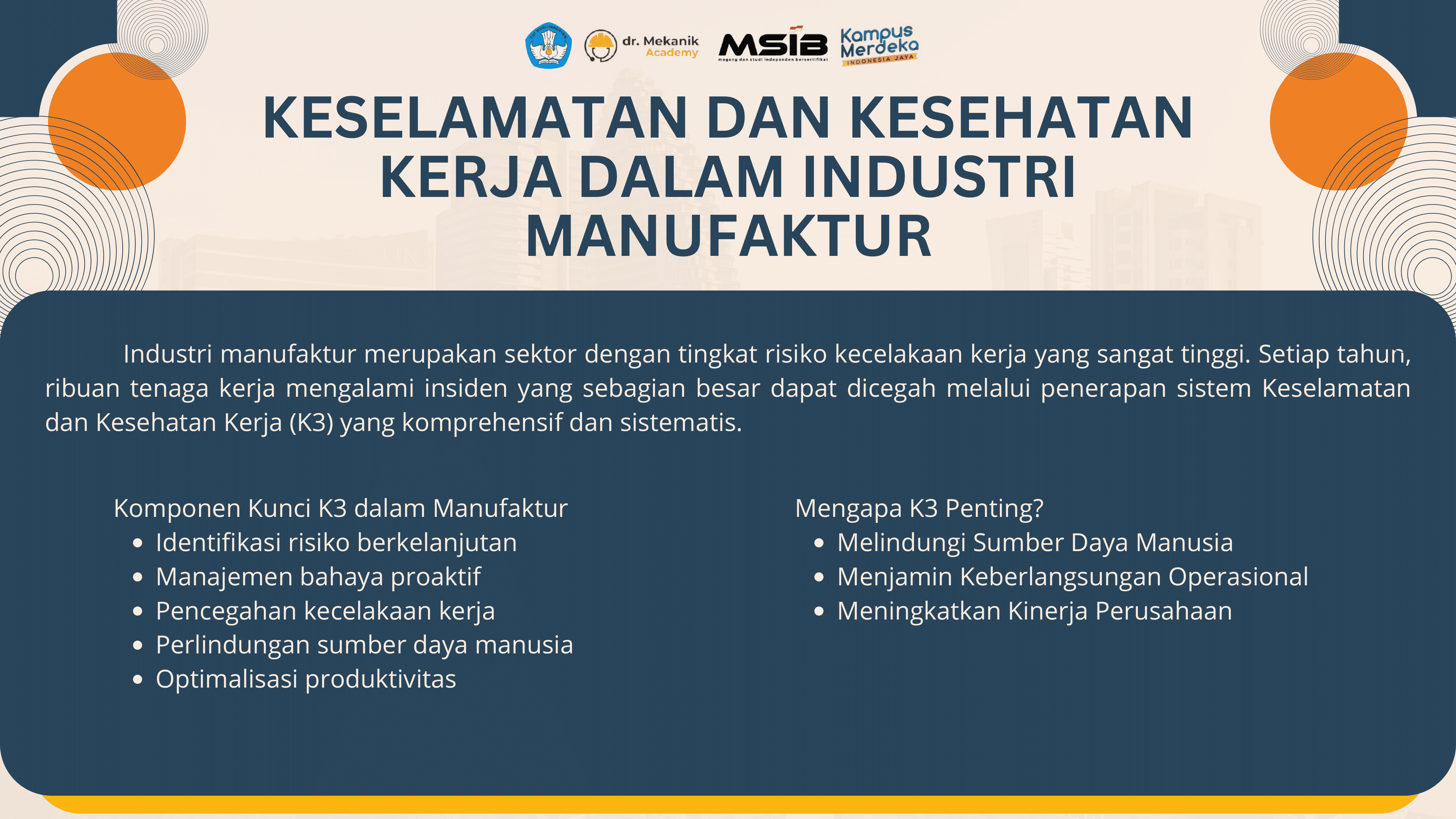 Analisis Penerapan K3 Di Industri Manufaktur slide 1