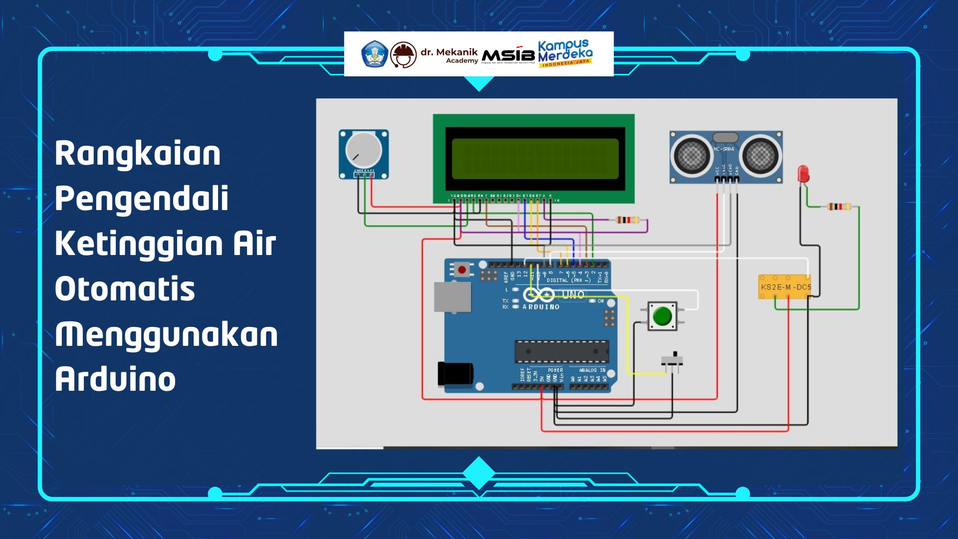 Pengendali Ketinggian Air Otomatis dengan Arduino slide 2