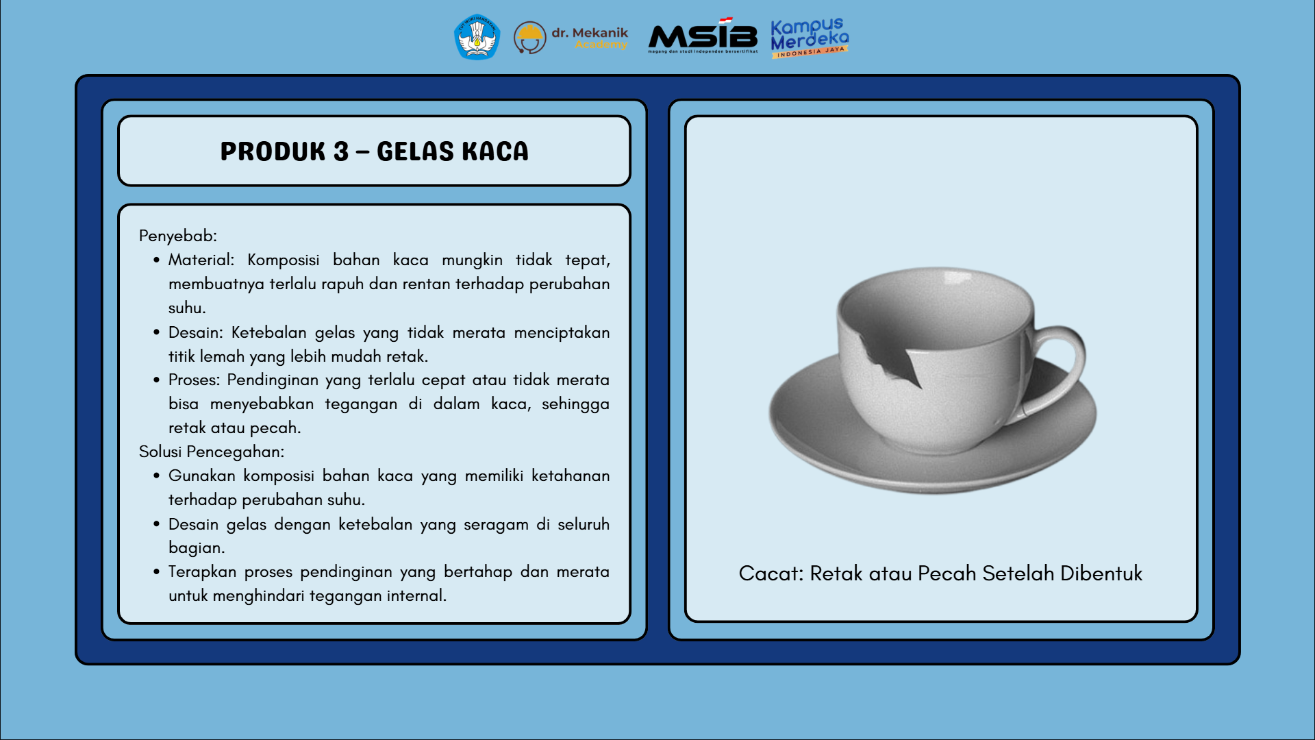 Analisis Kecacatan pada Produk slide 3
