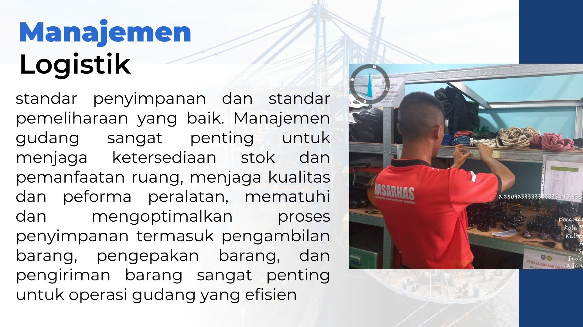 Tata Kelola Manajemen Pergudangan slide 3