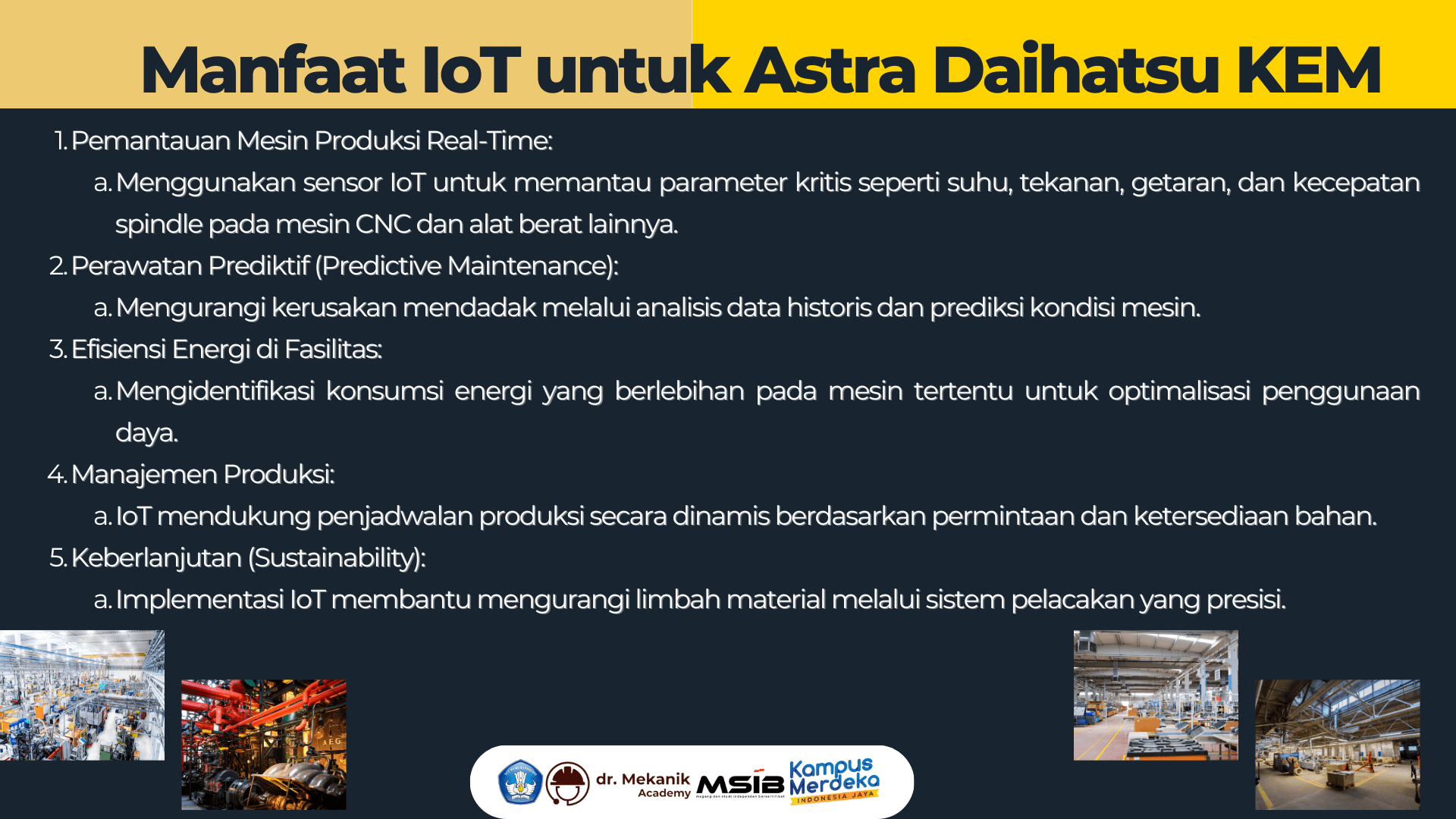 Implementasi IoT untuk Industri Manufaktur slide 2
