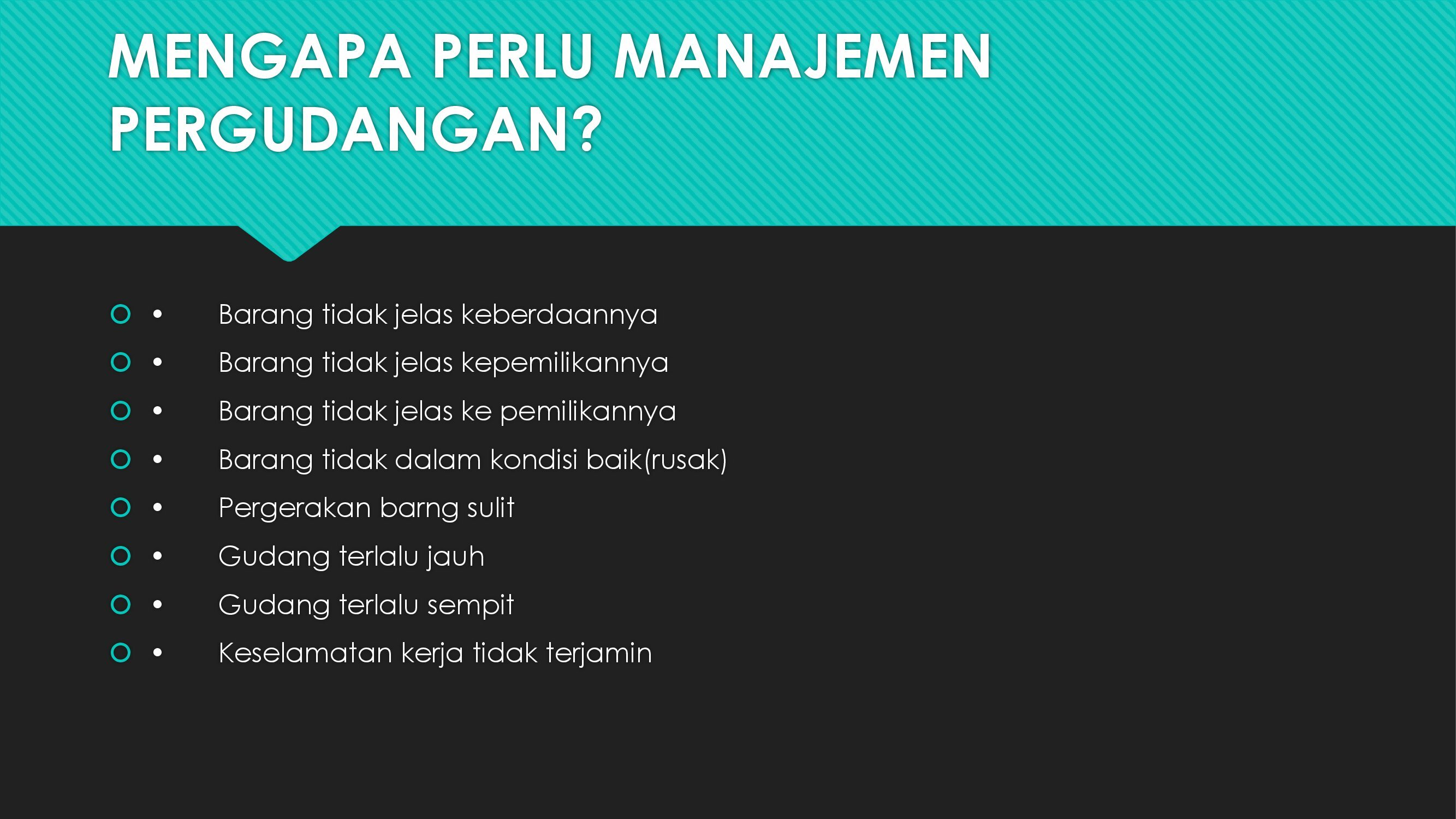 pelatihan manajemen pergudangan slide 3