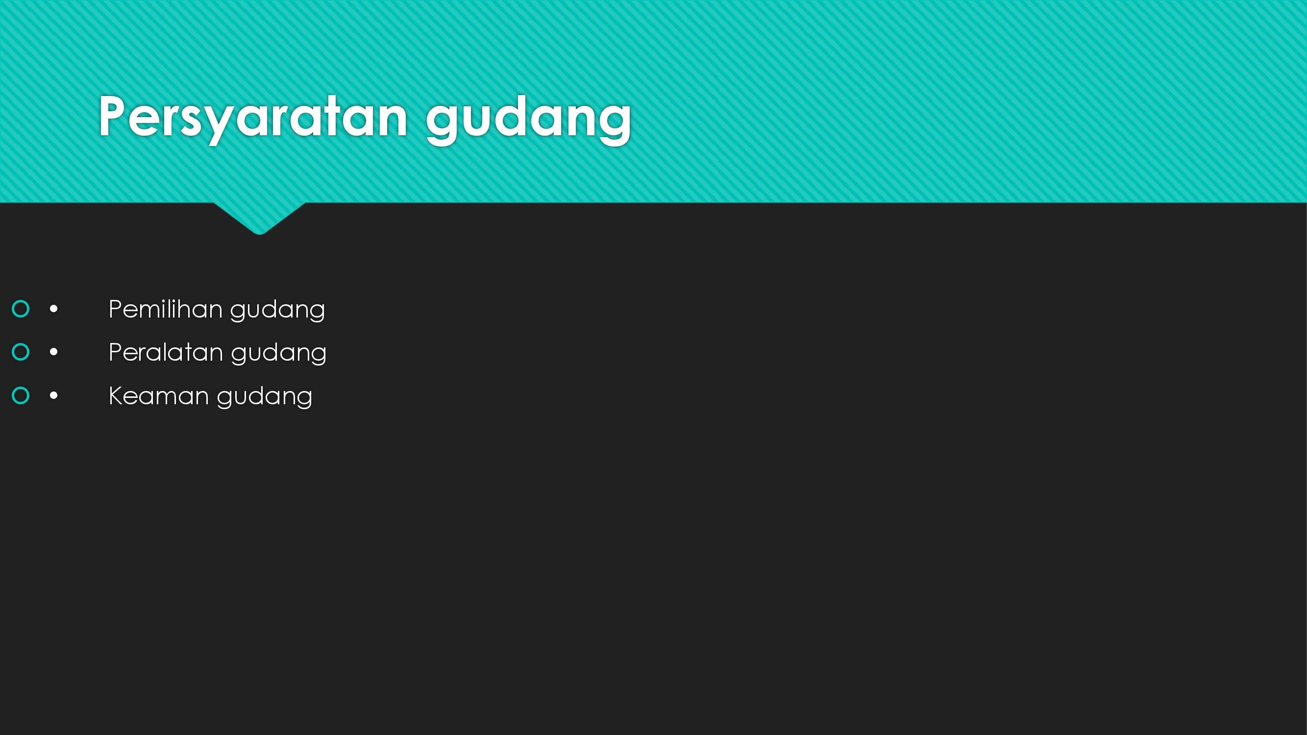 pelatihan manajemen pergudangan slide 2