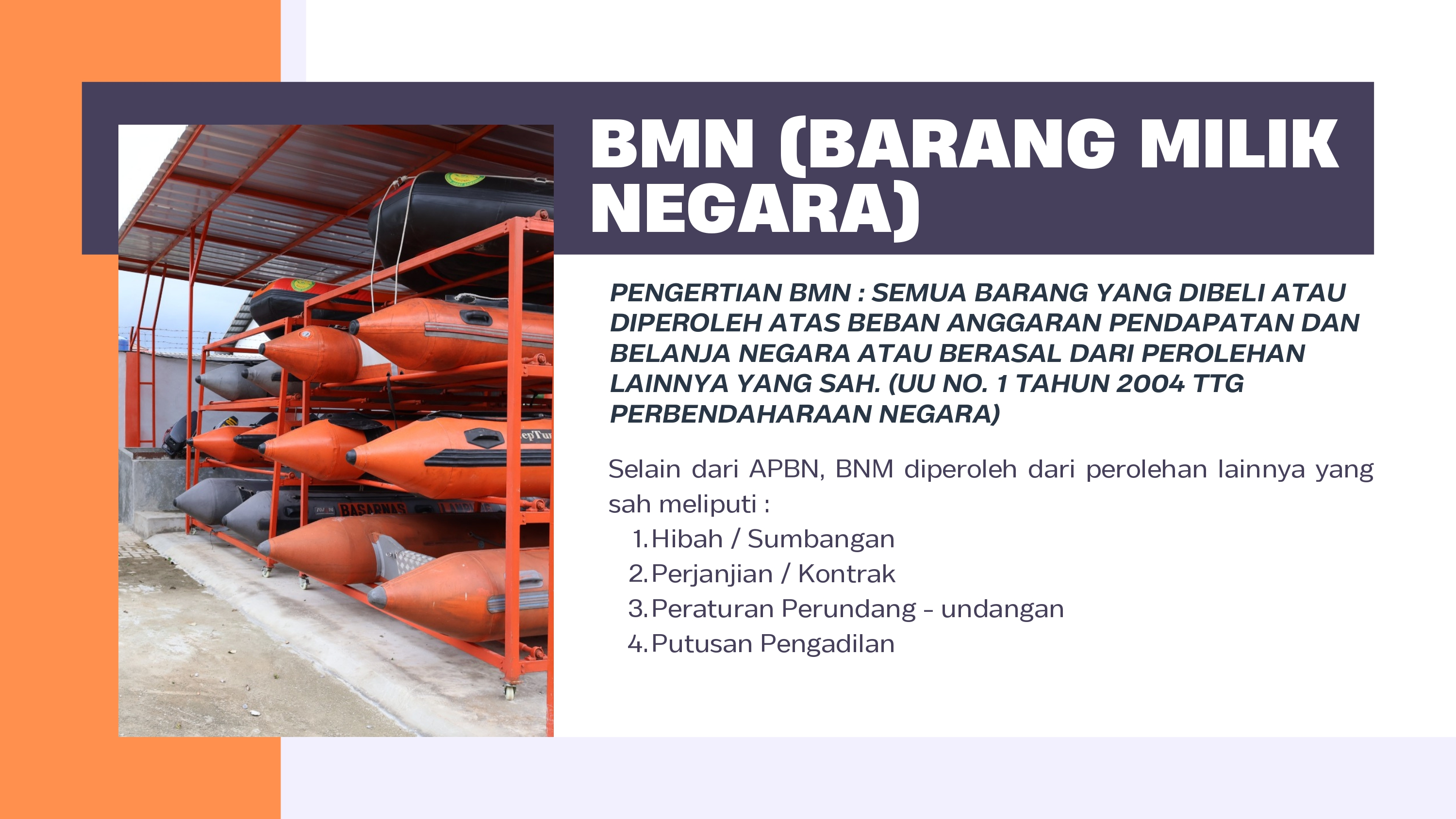 Manajemen Pergudangan Sarana SAR slide 1