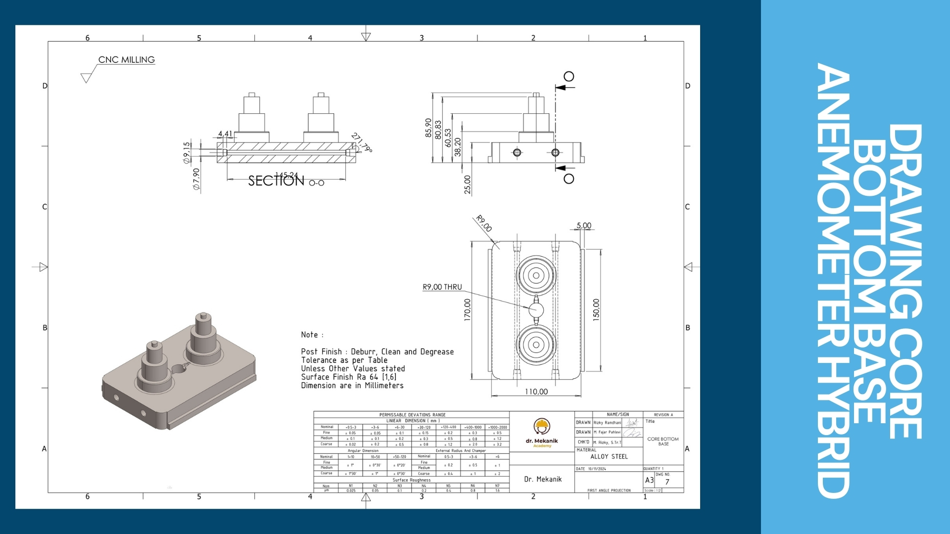 DESAIN BASE MOLD BOTTOM BASE ANEMOMETER HYBRID  slide 2