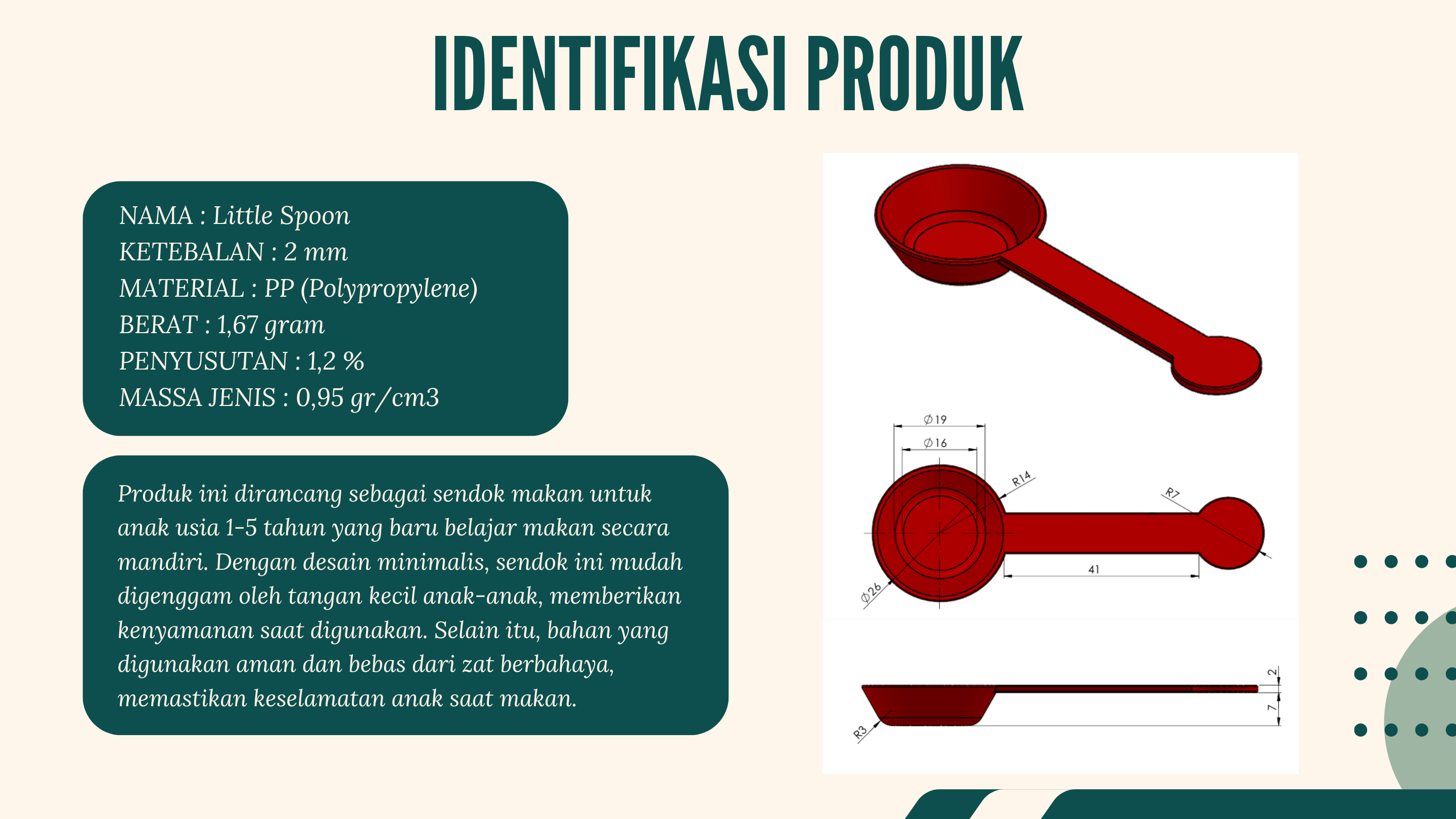 Mold Design and Little Spoon Product slide 2