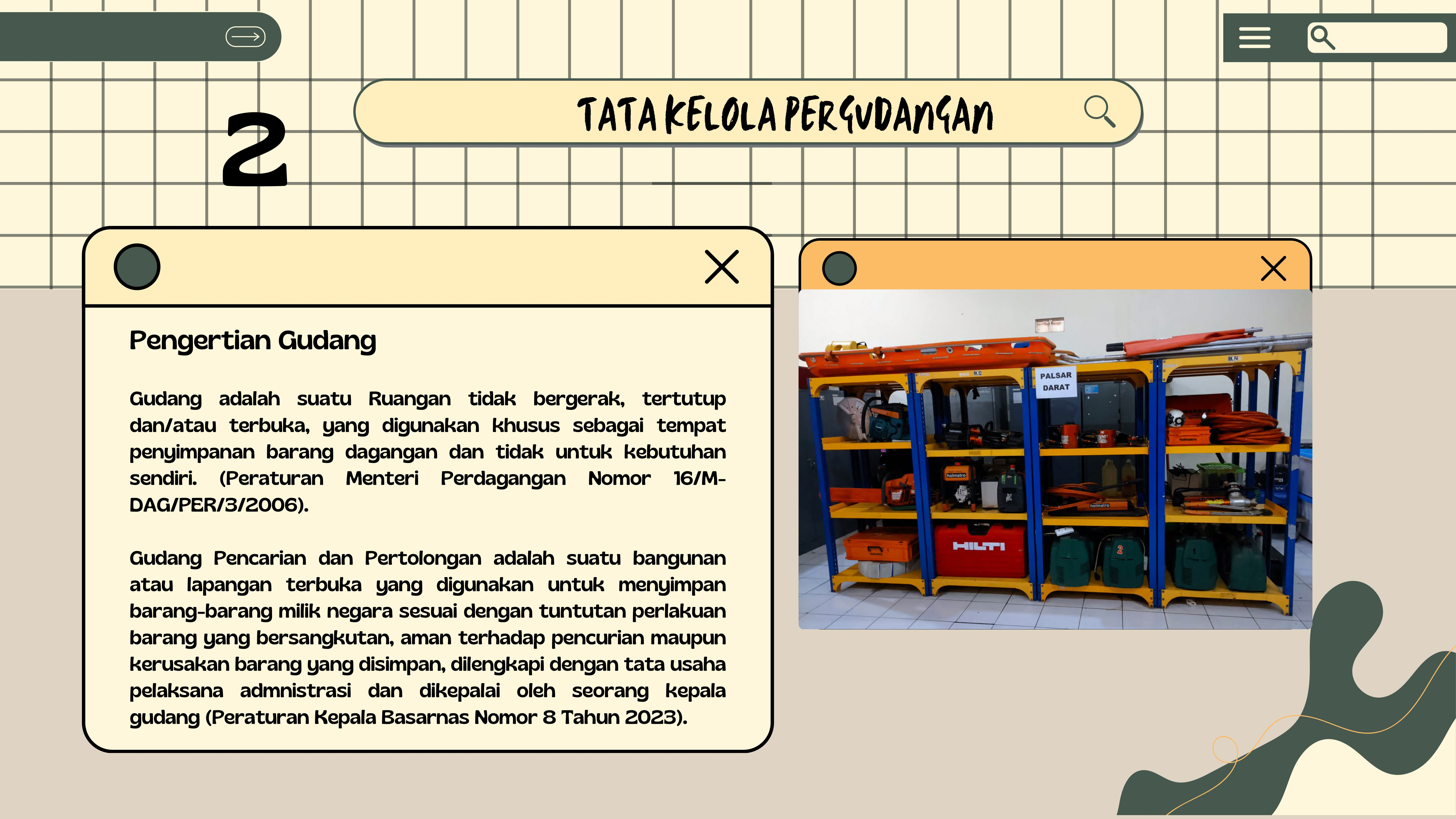 MANAJEMEN PERGUDANGAN slide 2