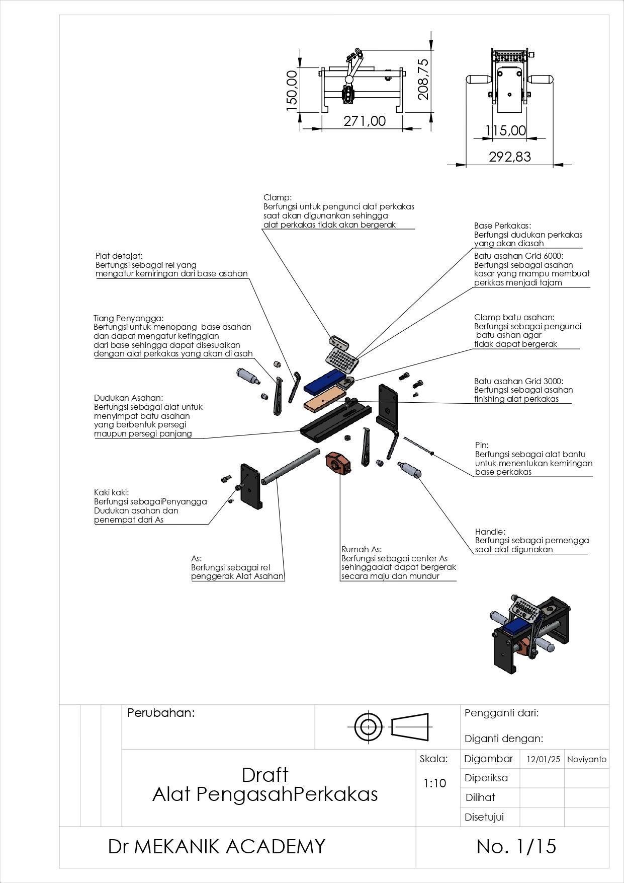 Alat Pengasah Perkakas slide 2