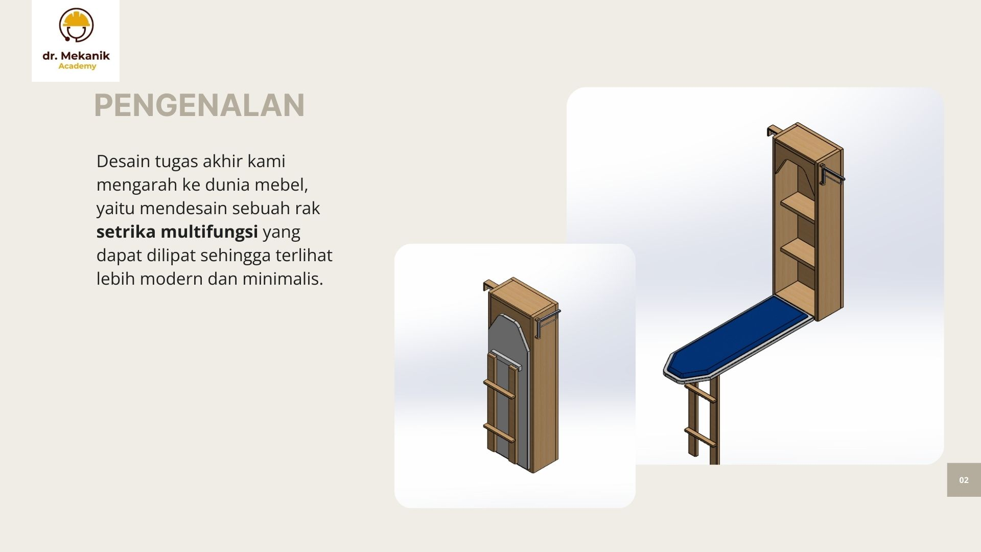 Rak Setrika Multifungsi slide 1