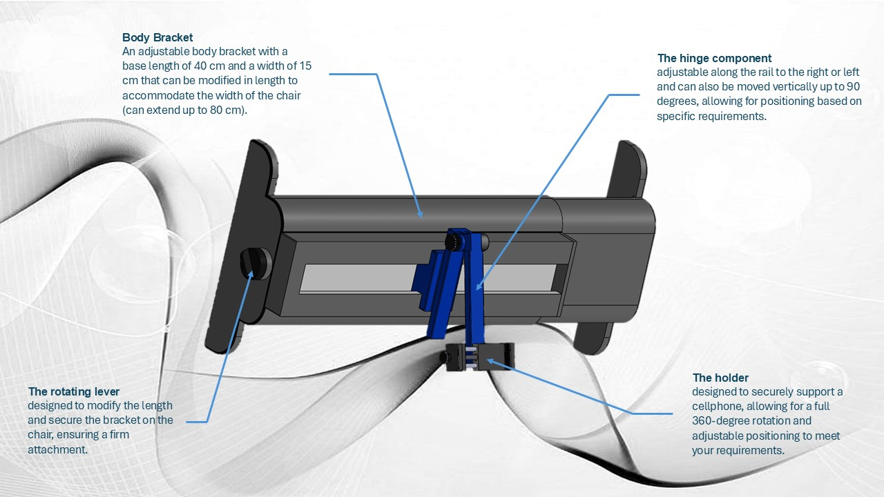 Adjustable Bracket Backseat Phone Holder slide 3