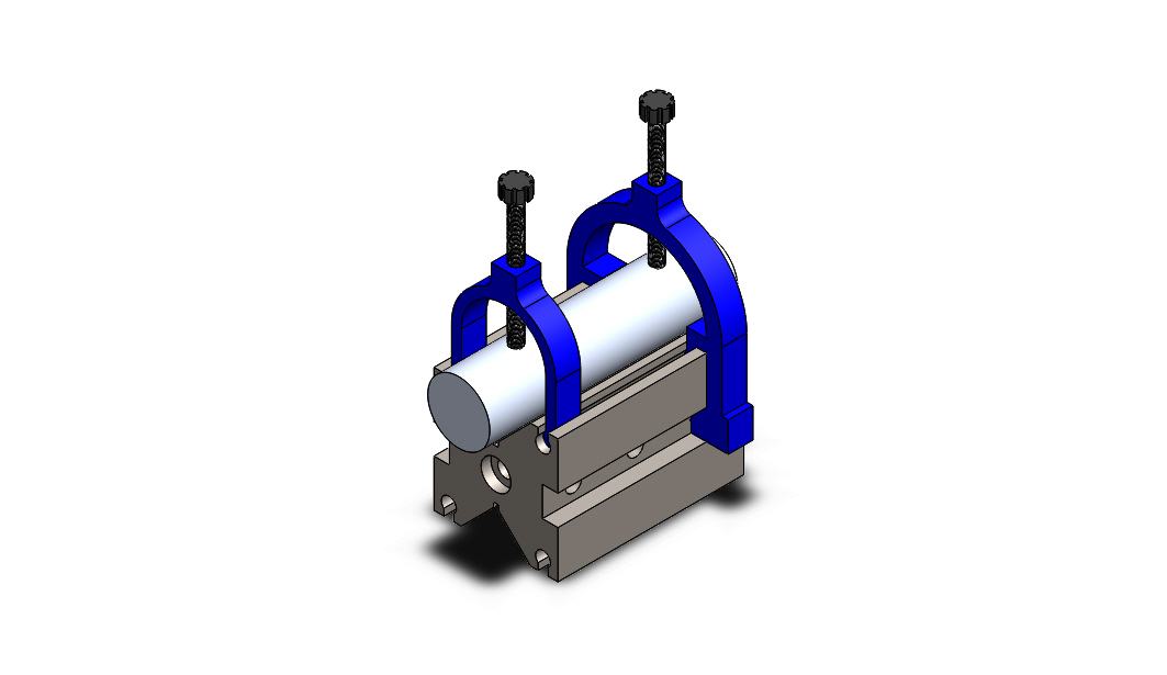 DESIGN CLAMP V-BLOCK DENGAN SOLIDWORKS slide 2