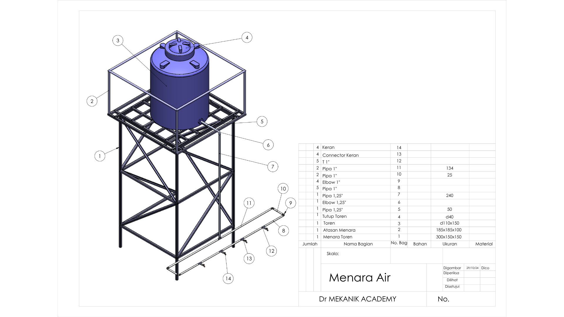 Menara Air  slide 3