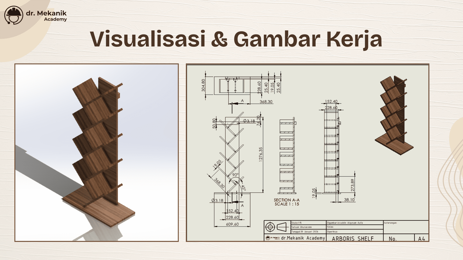 Arboris Shelf: Inovasi Rak Buku Vertikal  slide 3