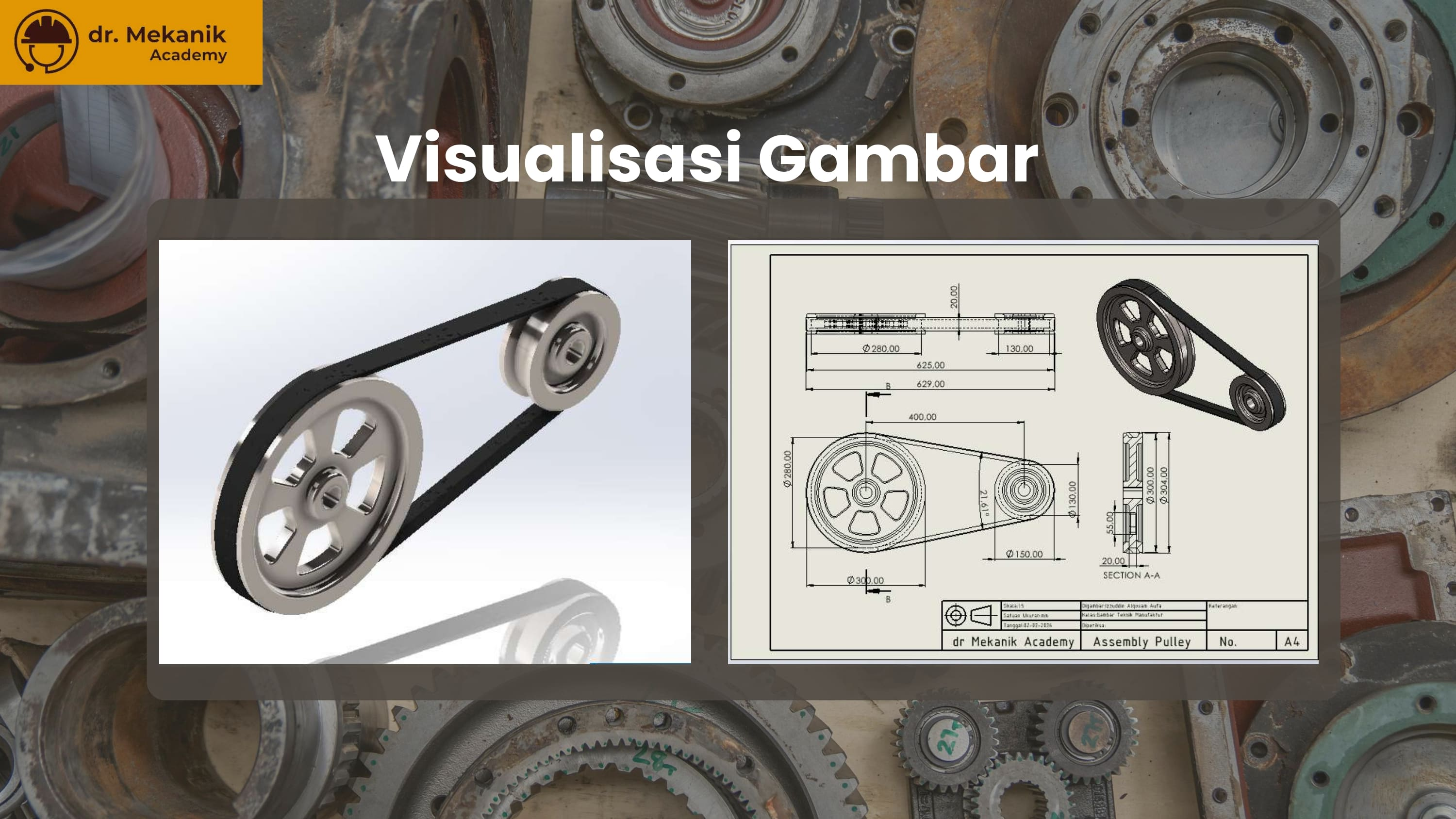 Analisis Presisi Transmisi V-Belt slide 3