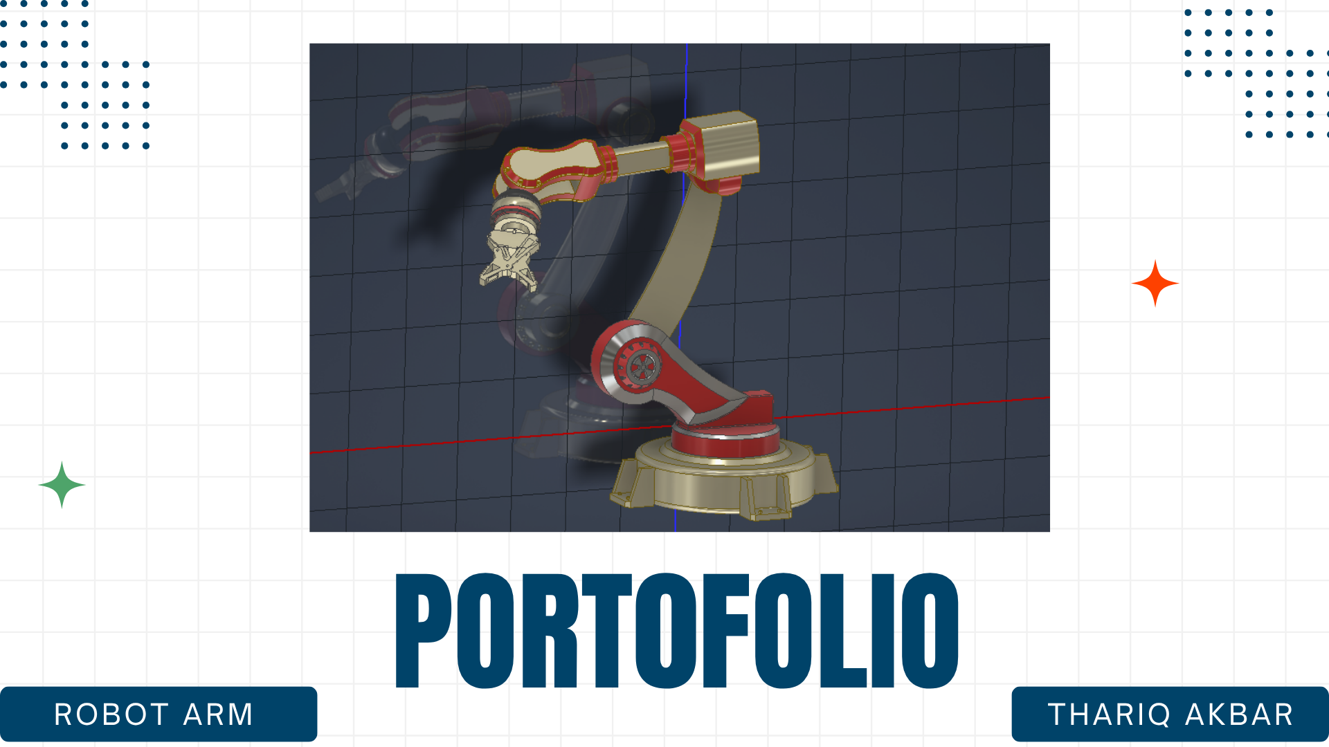 Design 3D Robot ARM With Software Inventor slide 1