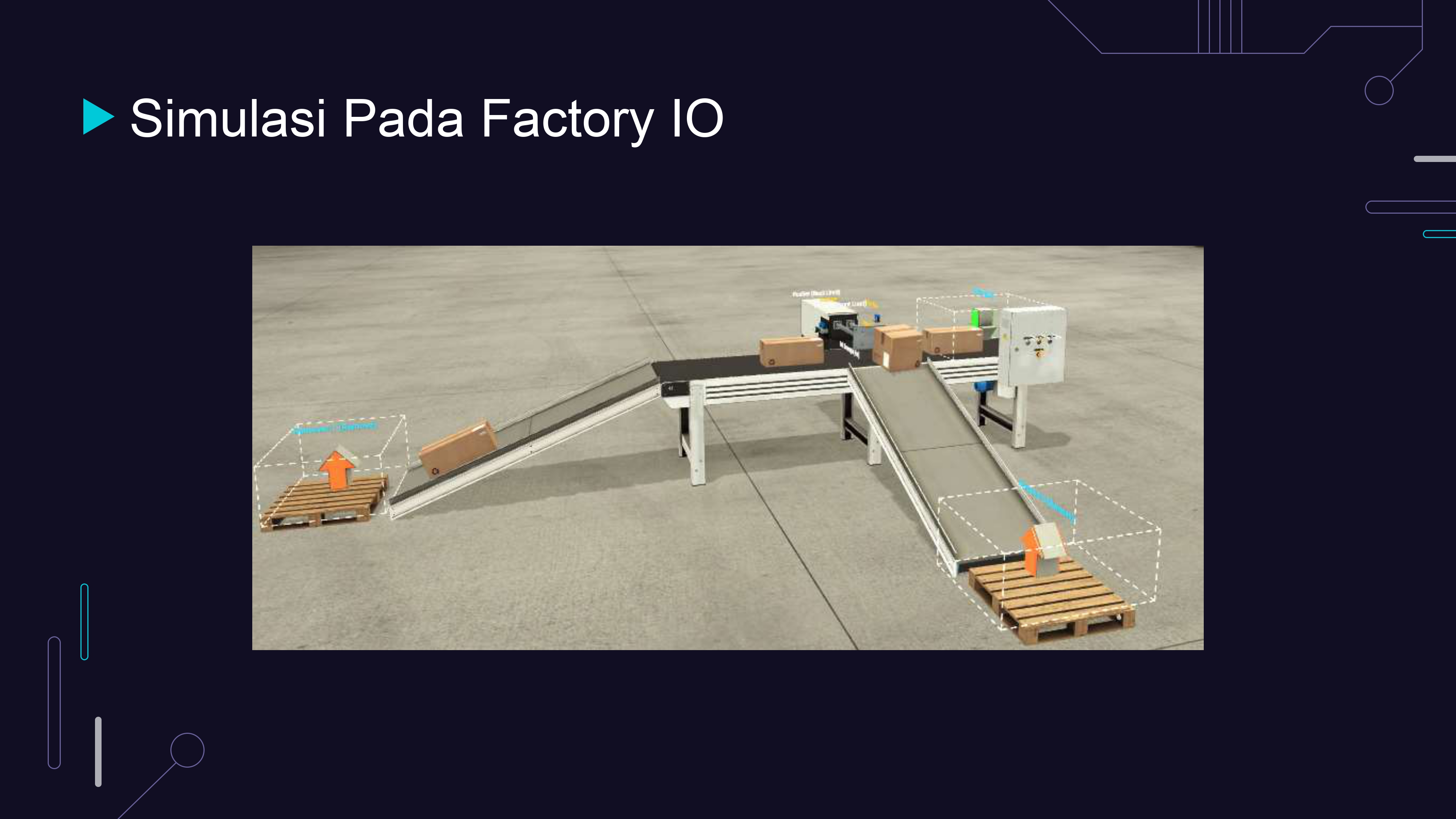 Sistem Sorting dengan Factory IO dan CX Programmer slide 1